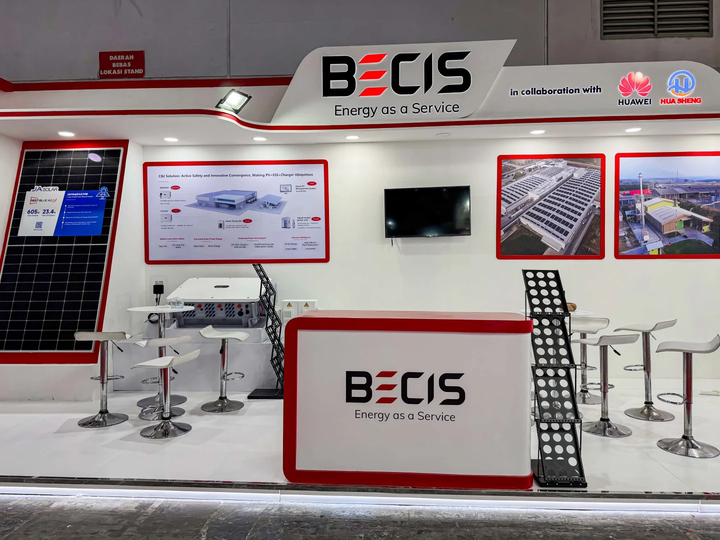 雅加达太阳能光伏展览会实拍图