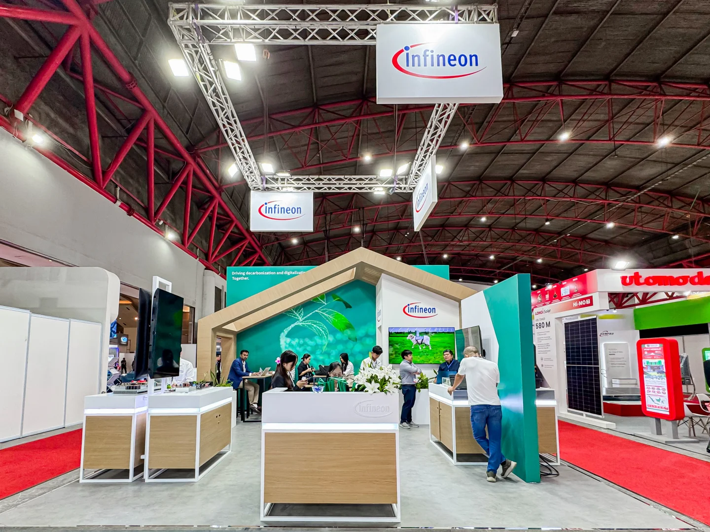 雅加达太阳能光伏展览会实拍图