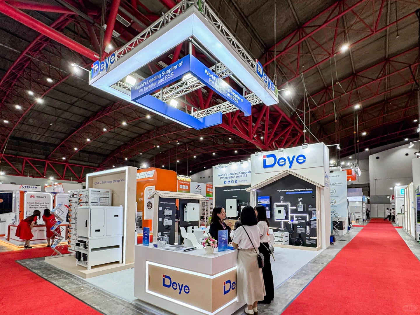 雅加达太阳能光伏展览会实拍图