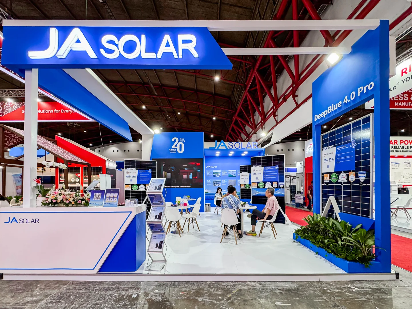 雅加达太阳能光伏展览会实拍图