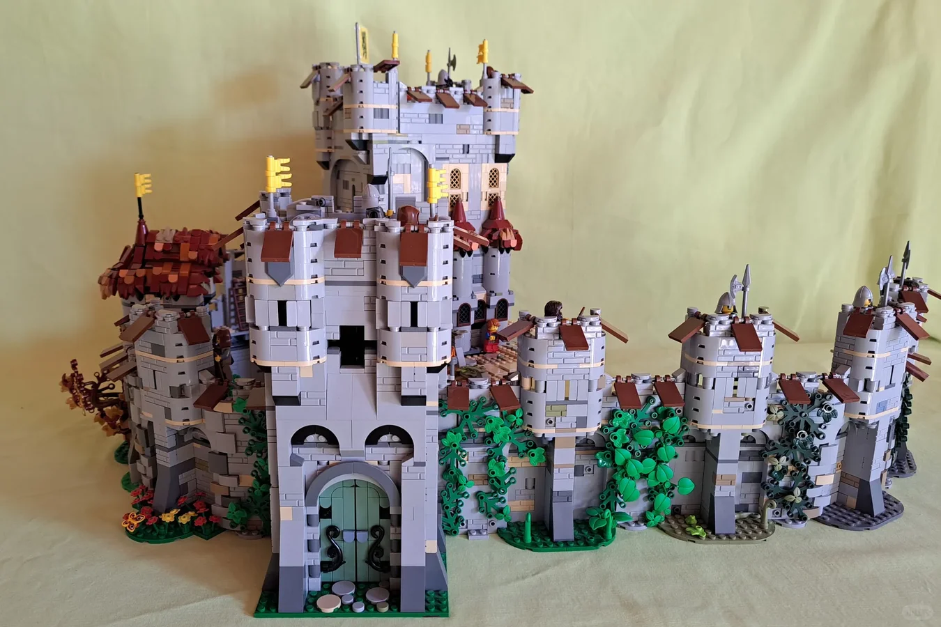 十字军城堡！内部设计竟然这么牛？｜乐高moc