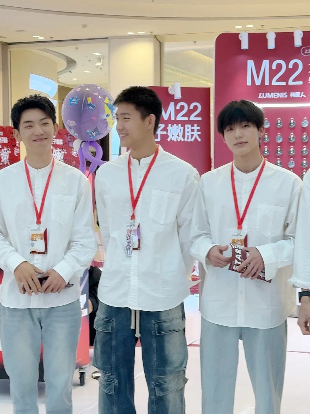 在会展吾悦偶遇……