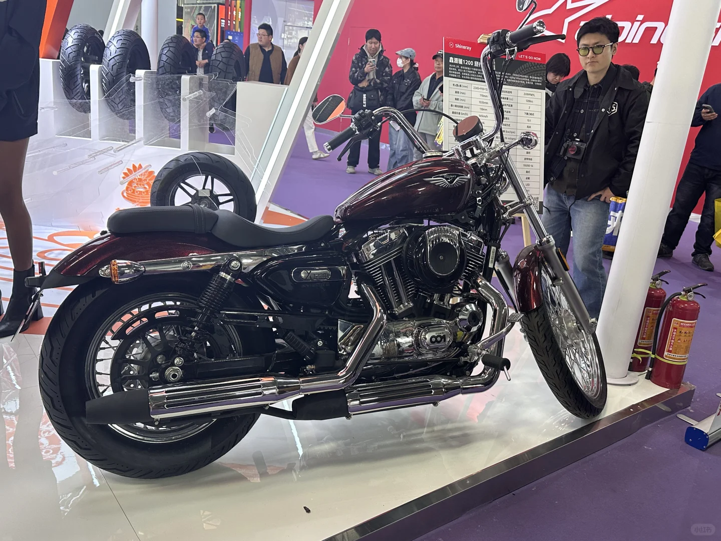 2025年北京国展摩托车会展，薅羊毛那些礼品