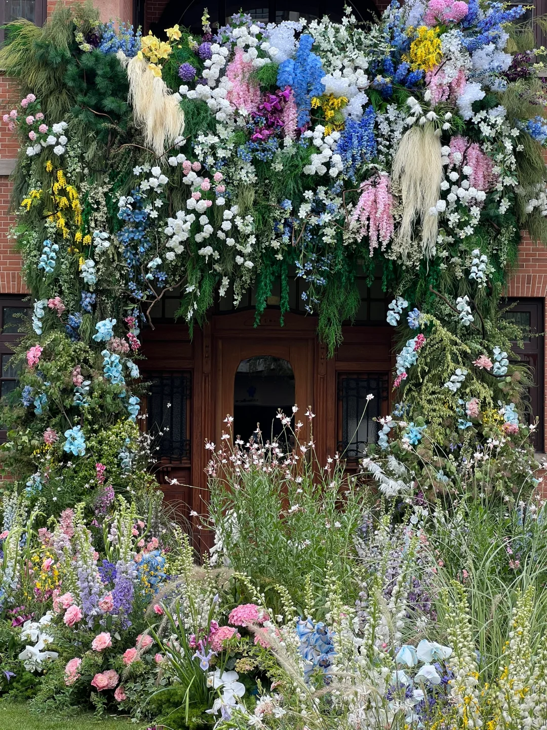 4.30估计五一有1w 人去的上海花展新路线！