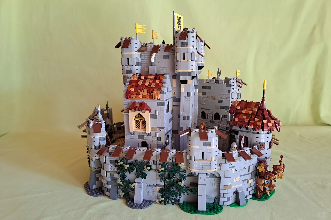 十字军城堡！内部设计竟然这么牛？｜乐高moc