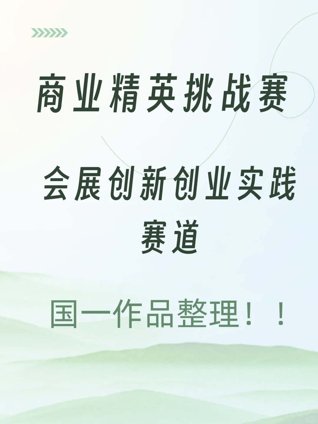 商挑赛文旅与会展创新创业实践竞赛作品来啦