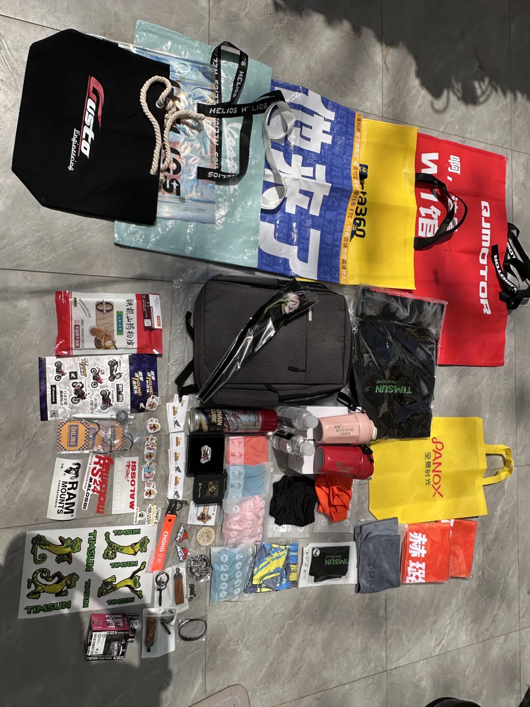 2025年北京国展摩托车会展，薅羊毛那些礼品