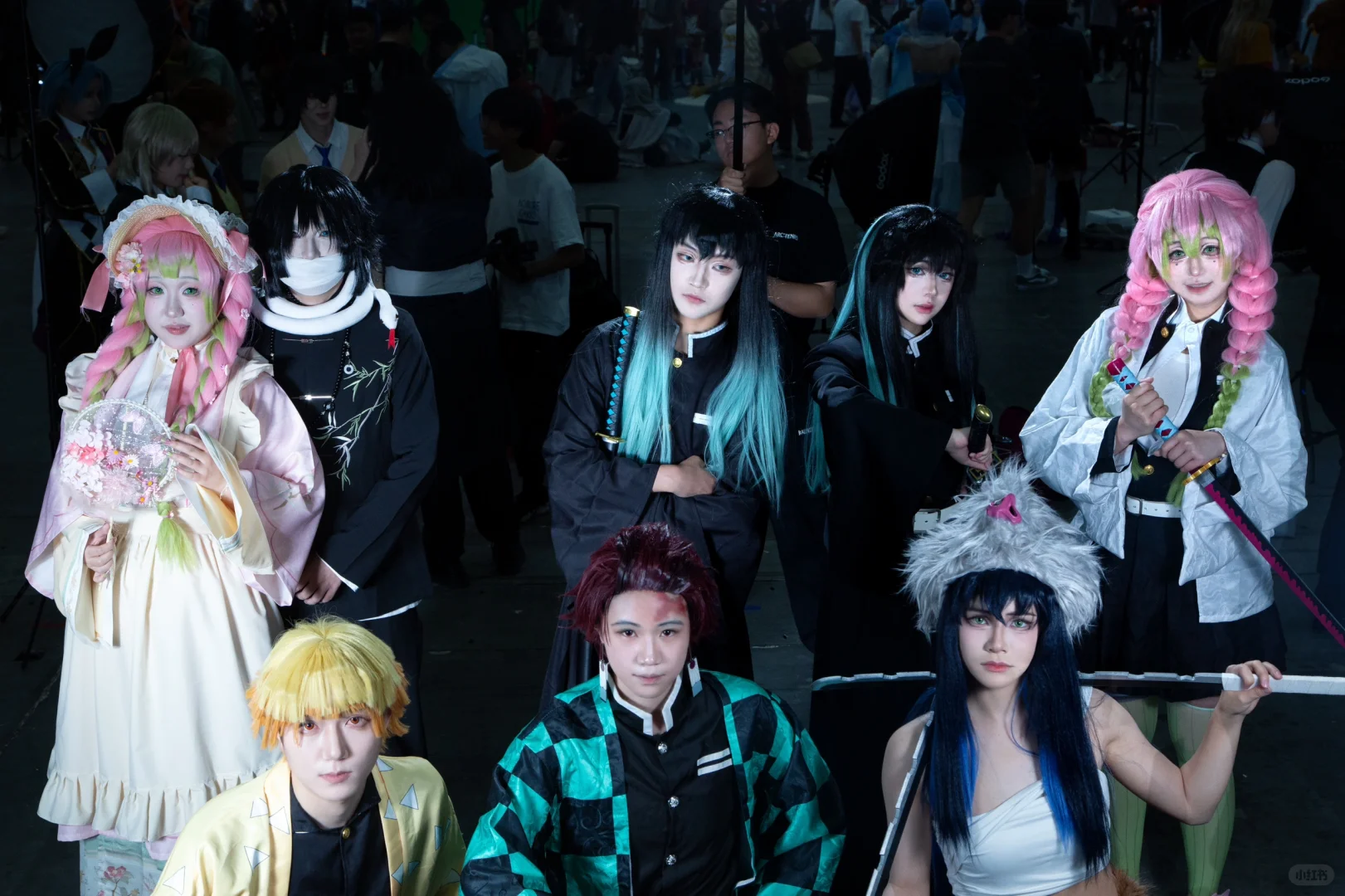 是蜜璃小姐～左滑看团片大合照！！