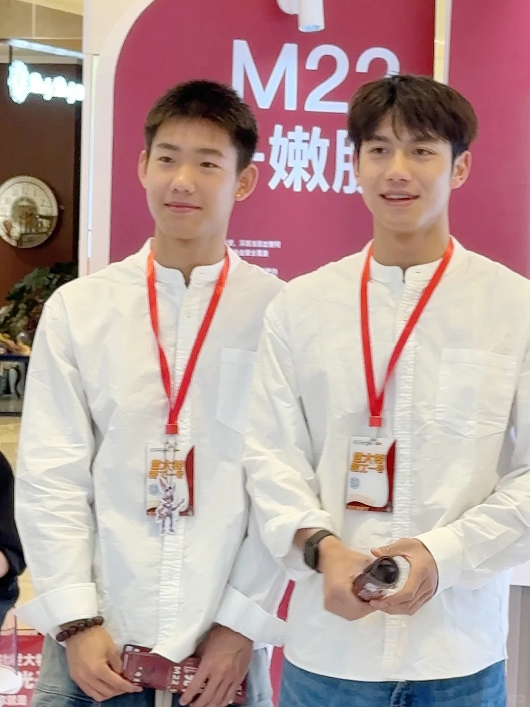 在会展吾悦偶遇……