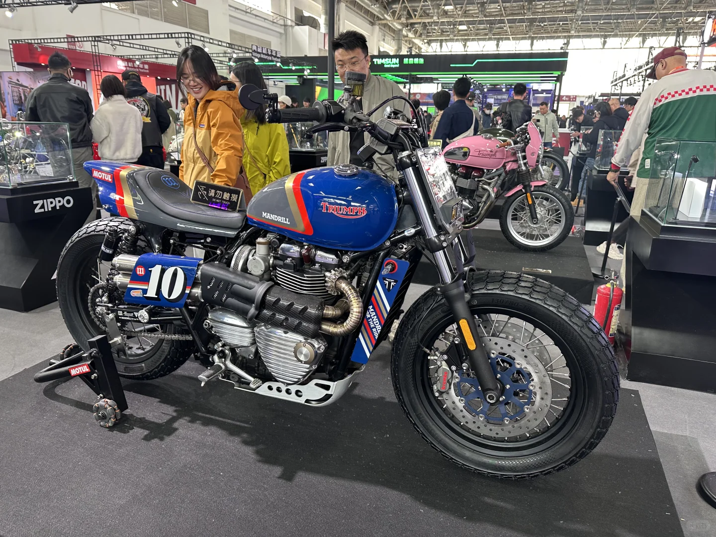 2025年北京国展摩托车会展，薅羊毛那些礼品