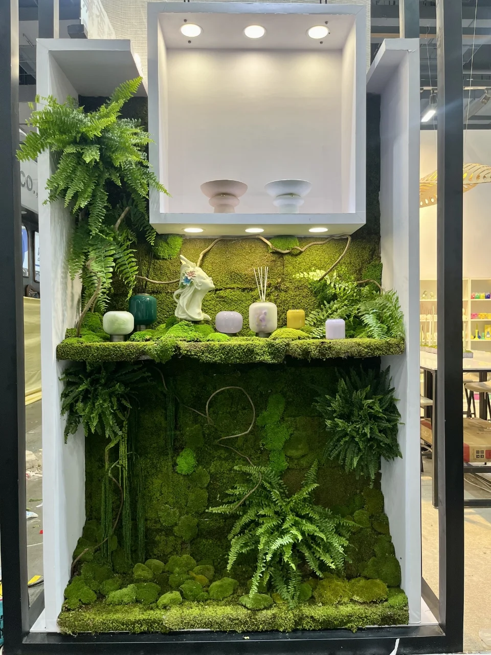 惊艳全场，富有生命力的展位，谁不爱?