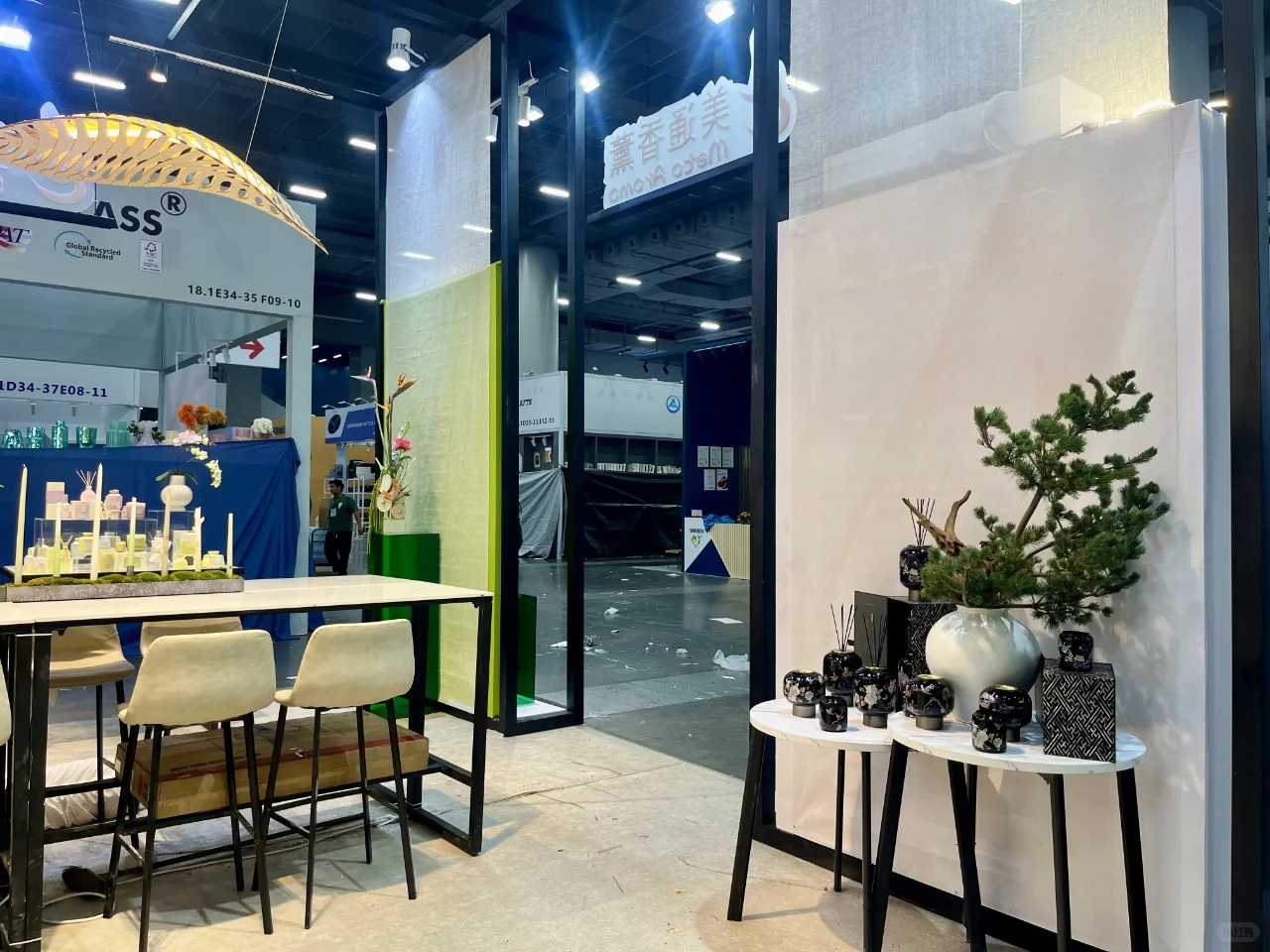 惊艳全场，富有生命力的展位，谁不爱?