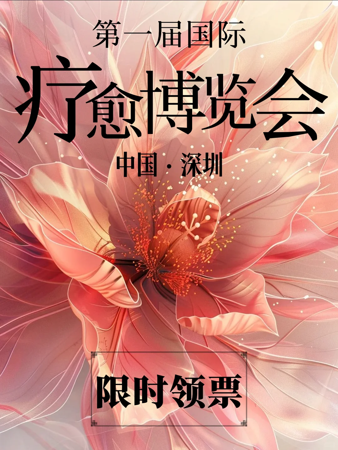 深圳疗愈博览会开始啦，限时领票！！！
