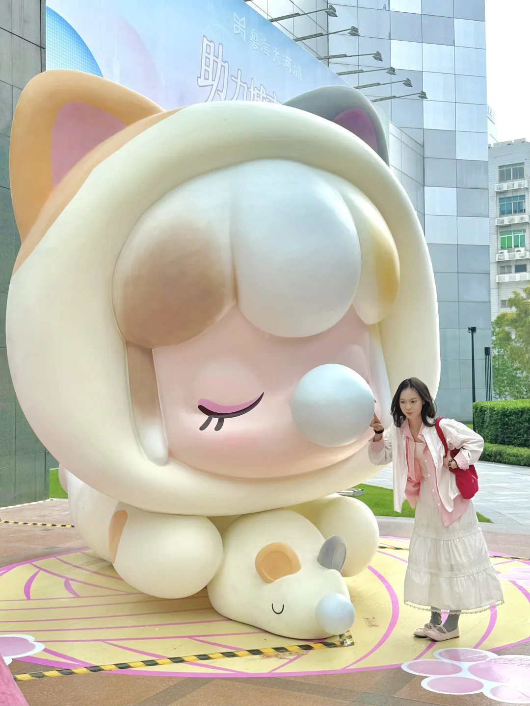 广州?新展｜超好拍!! 被巨型猫咪可爱晕??