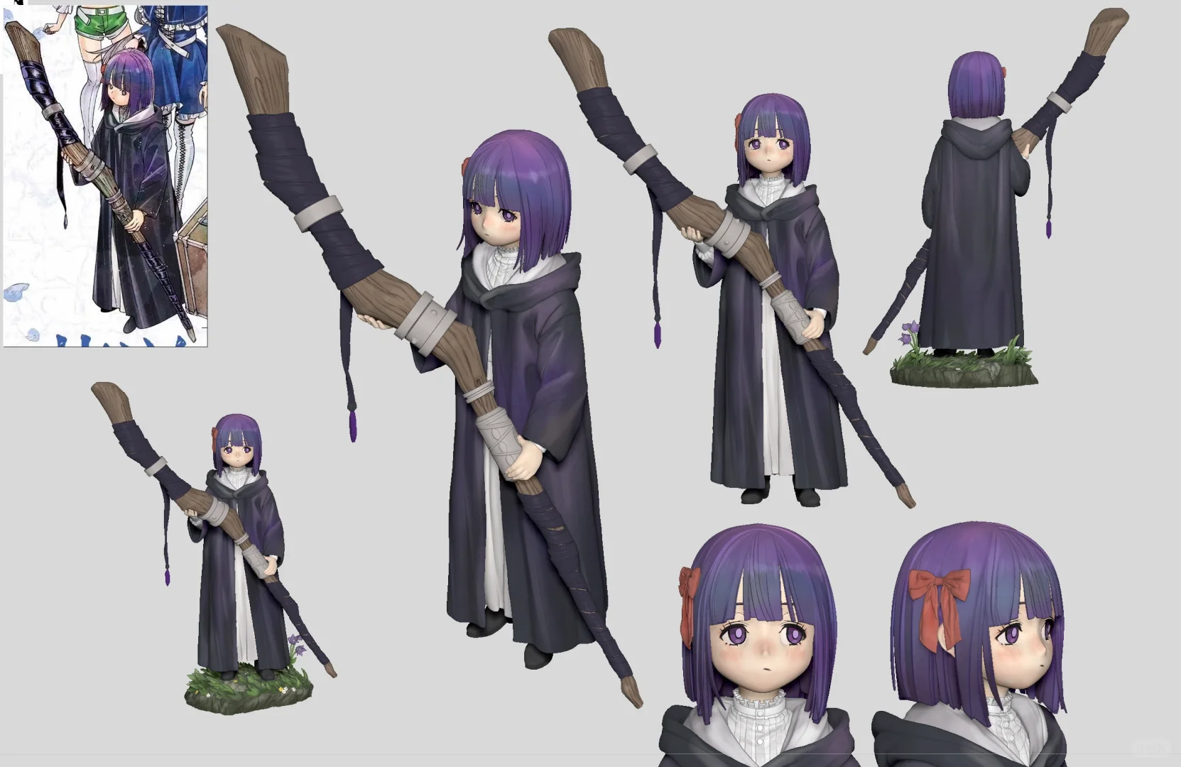 【从平面到立体】菲伦手办展示