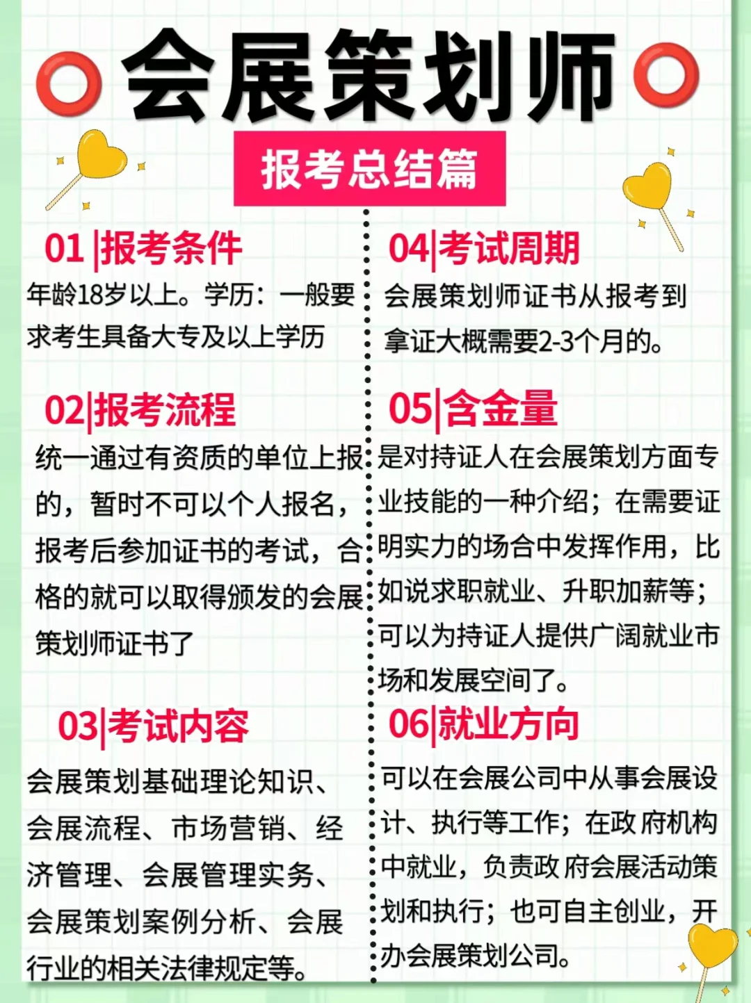 被问N遍了?会展策划师证一定值得一考！