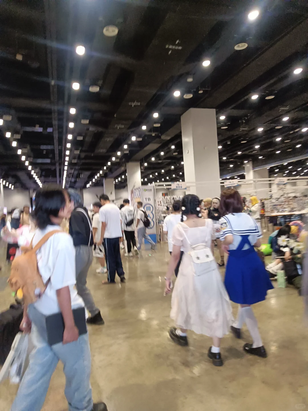 去会展中心漫展了！