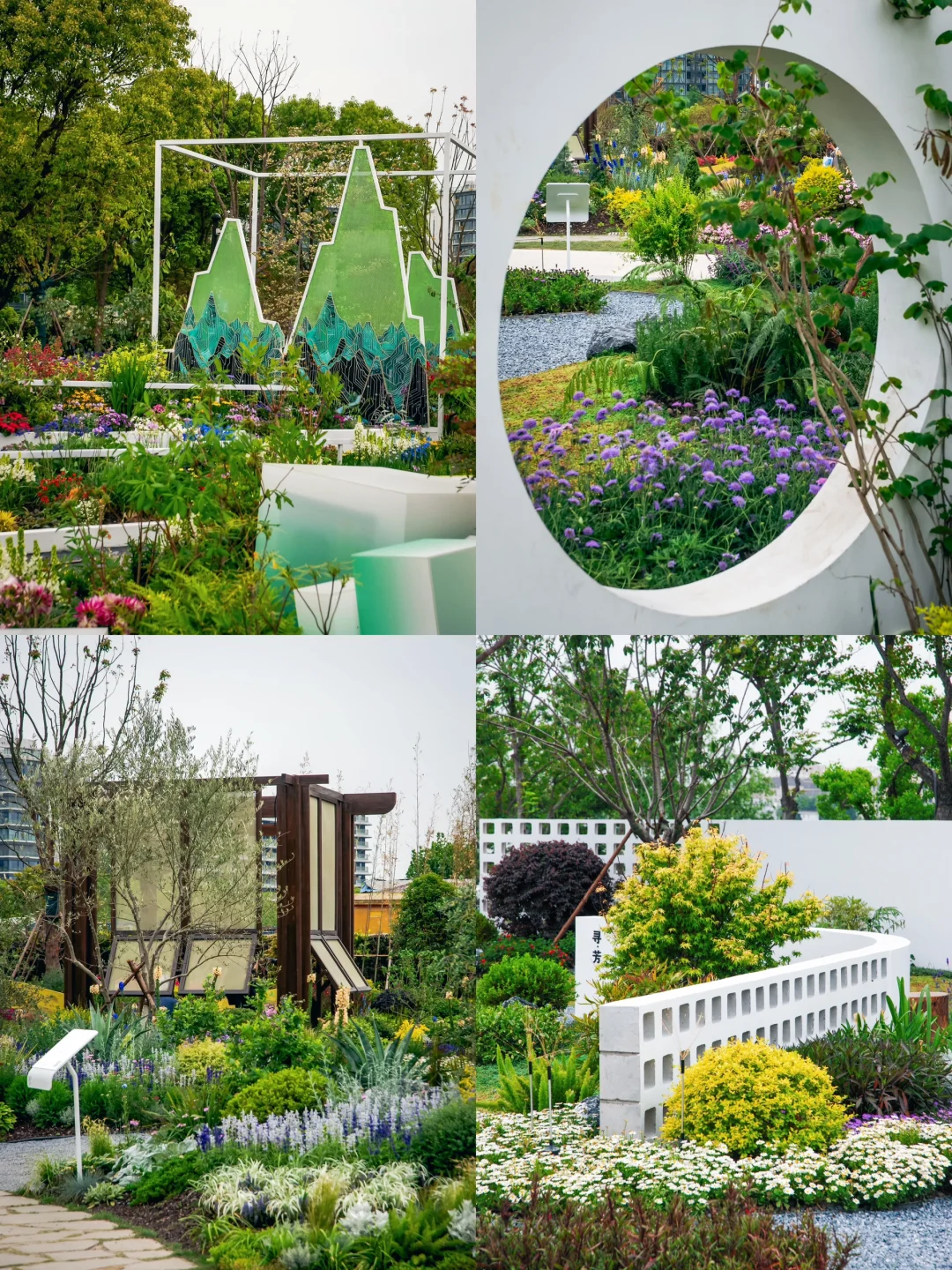 五一走花路?丨上海花展前滩citywalk