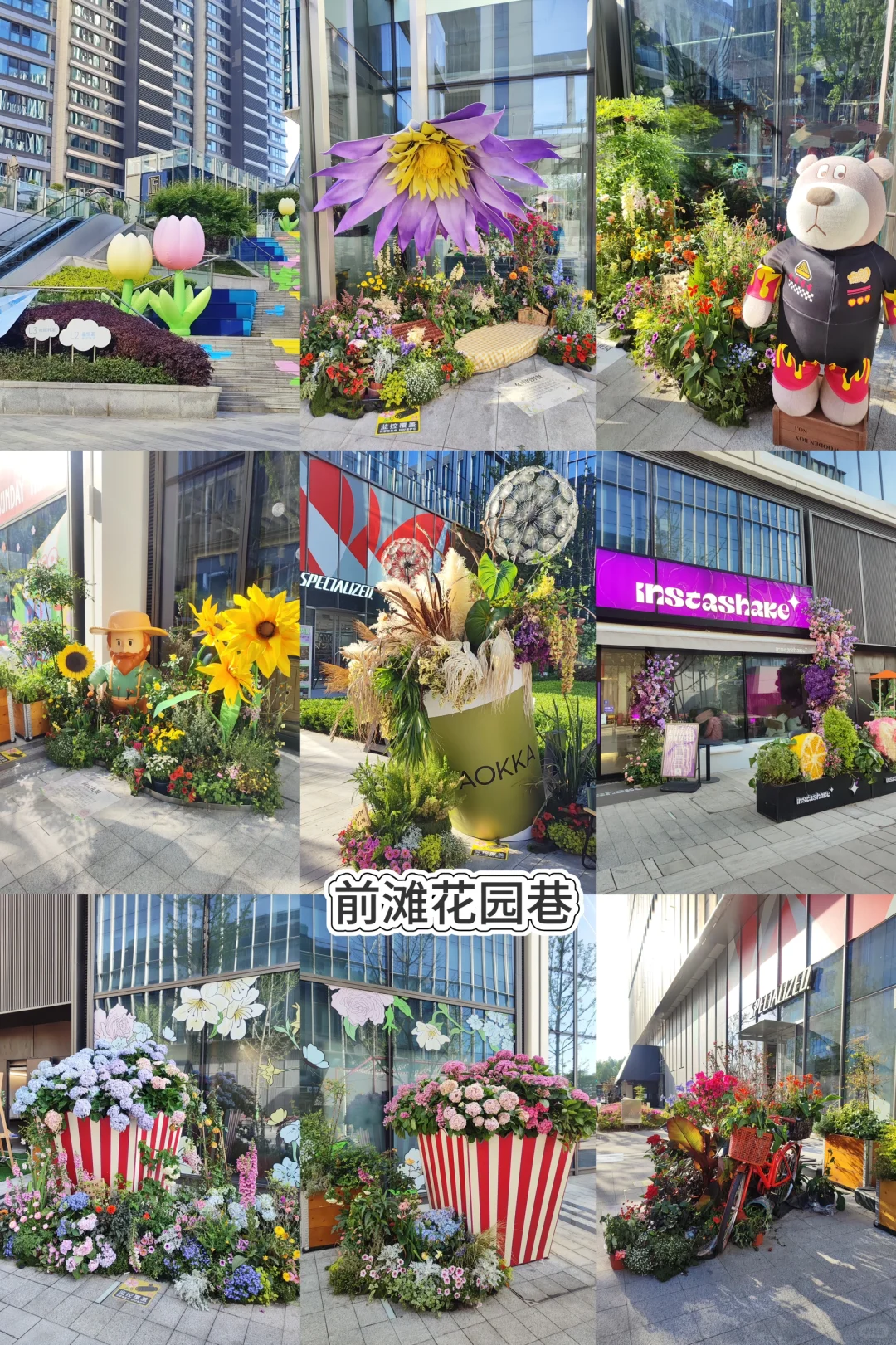 五一走花路?丨上海花展前滩citywalk