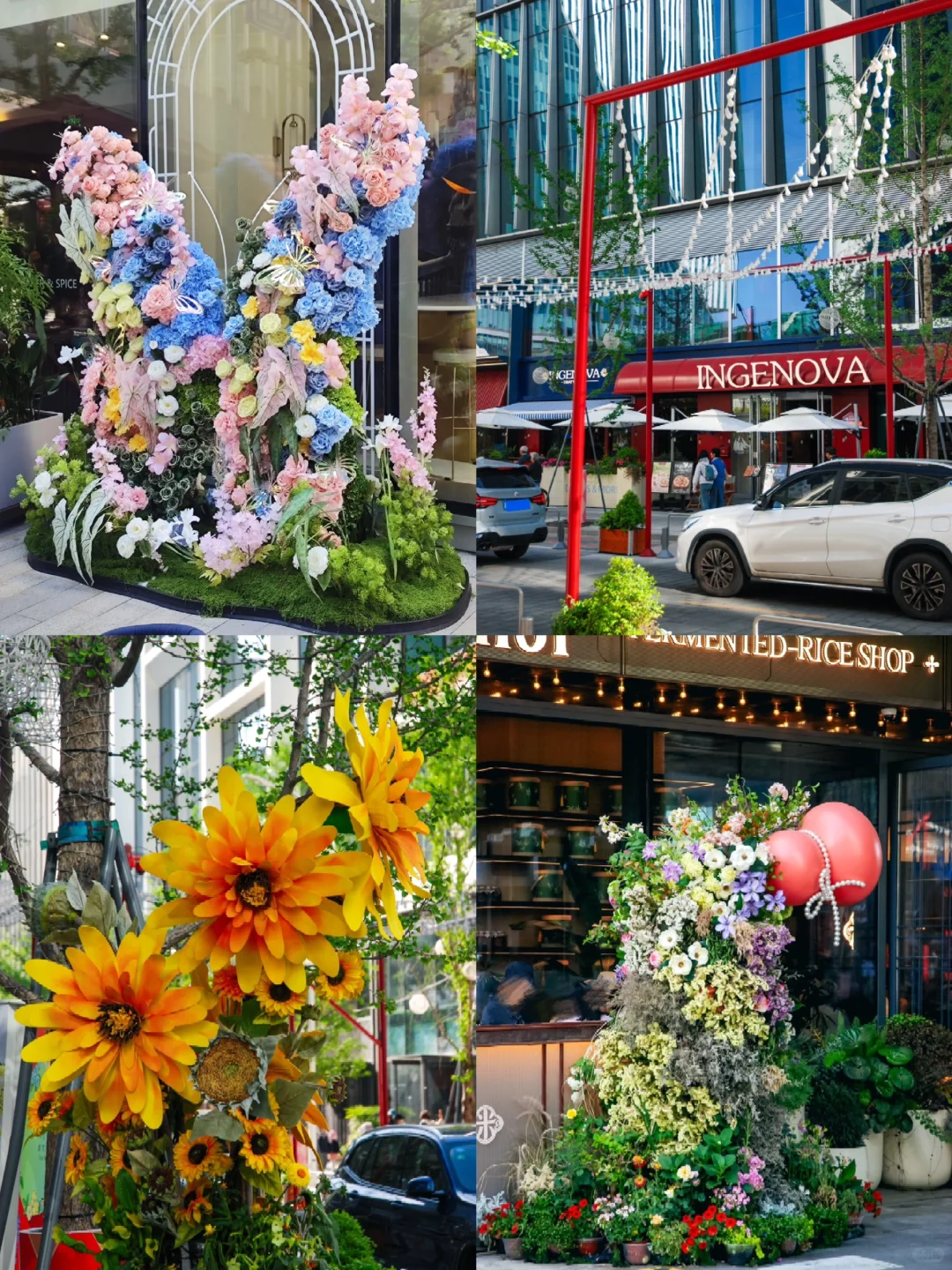 五一走花路?丨上海花展前滩citywalk