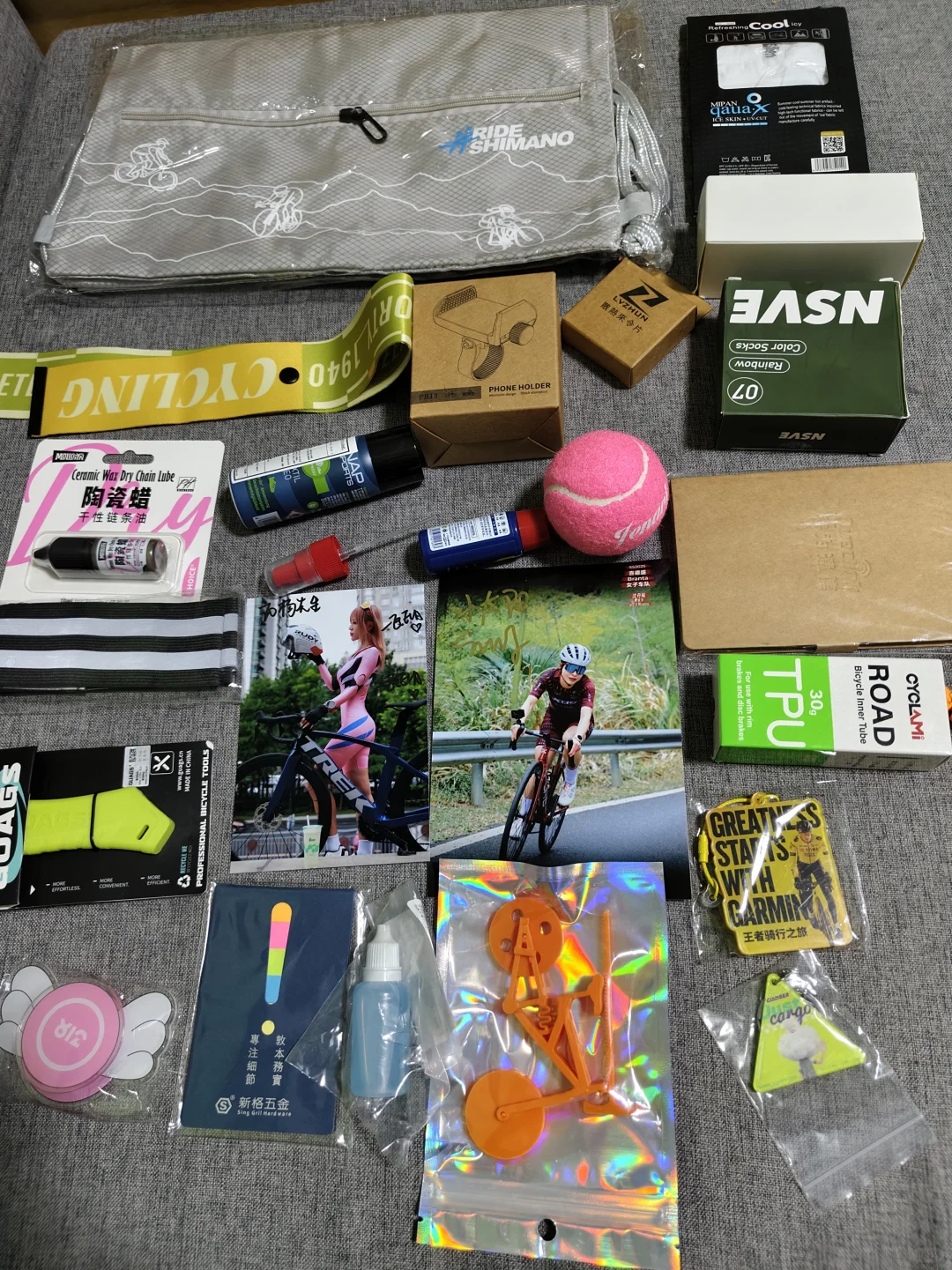 上海自行车展羊毛薅到手软，累到脚麻