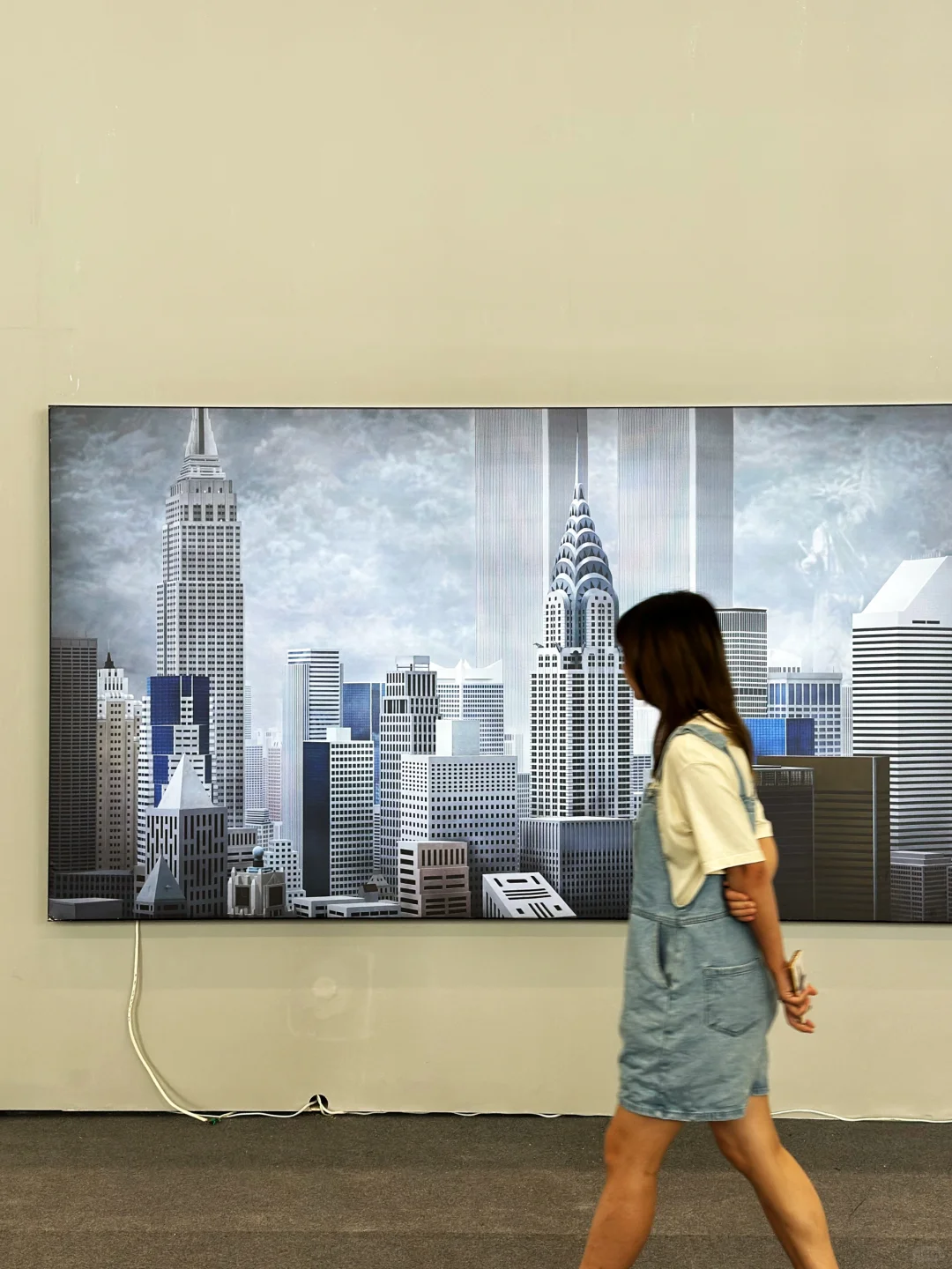 不是吧❓南京国际艺术博览会也太抽象了❗️