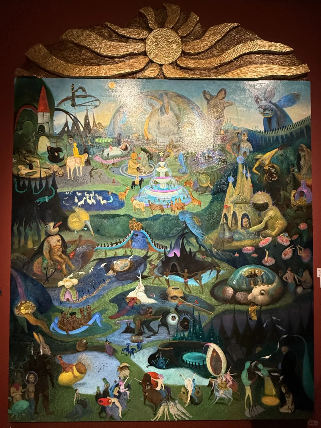 央美毕业展人好多