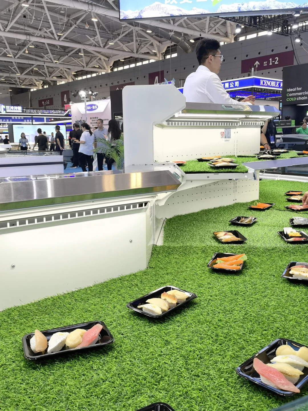 零售业博览会开展了❗