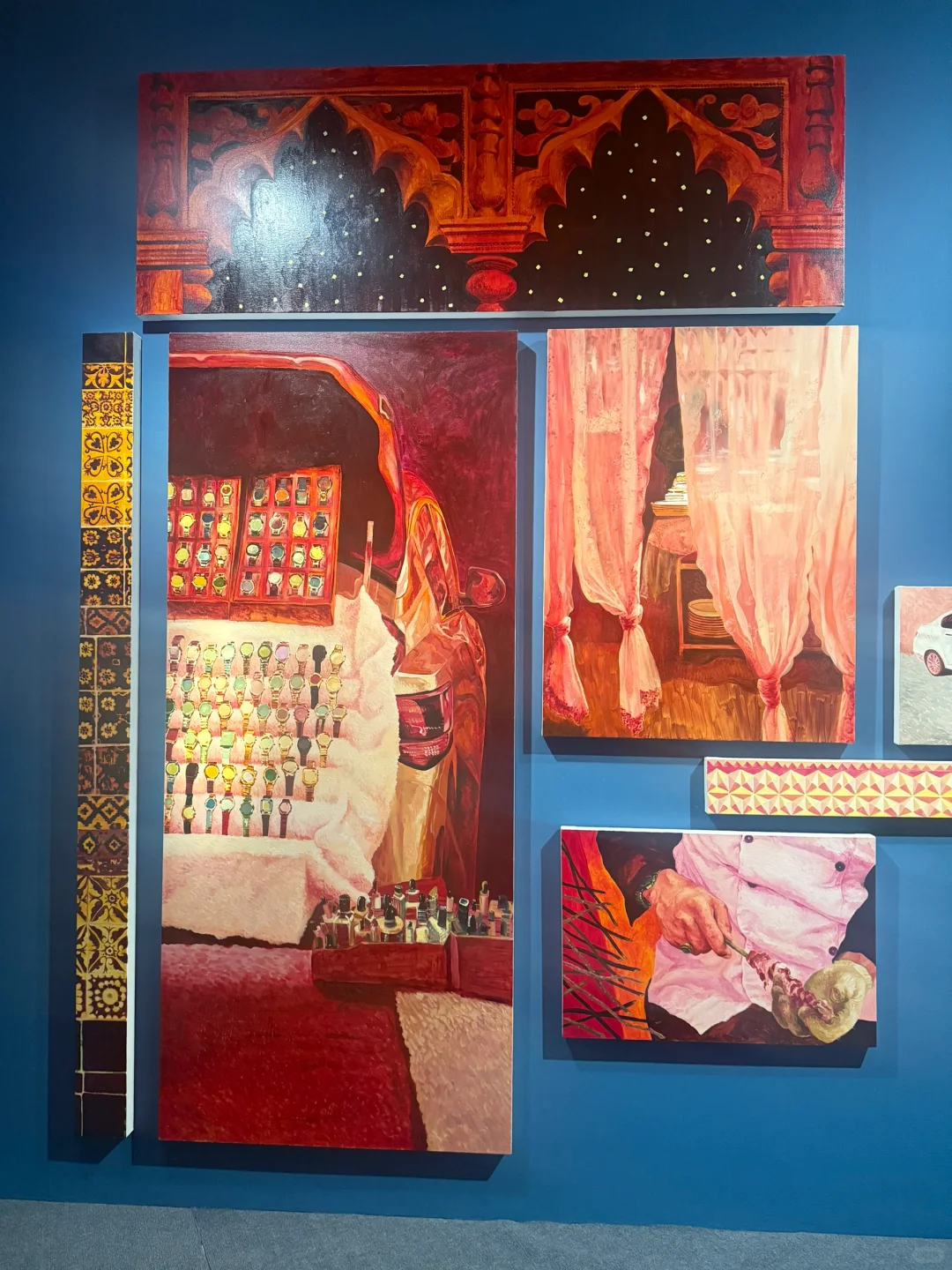 央美毕业展人好多