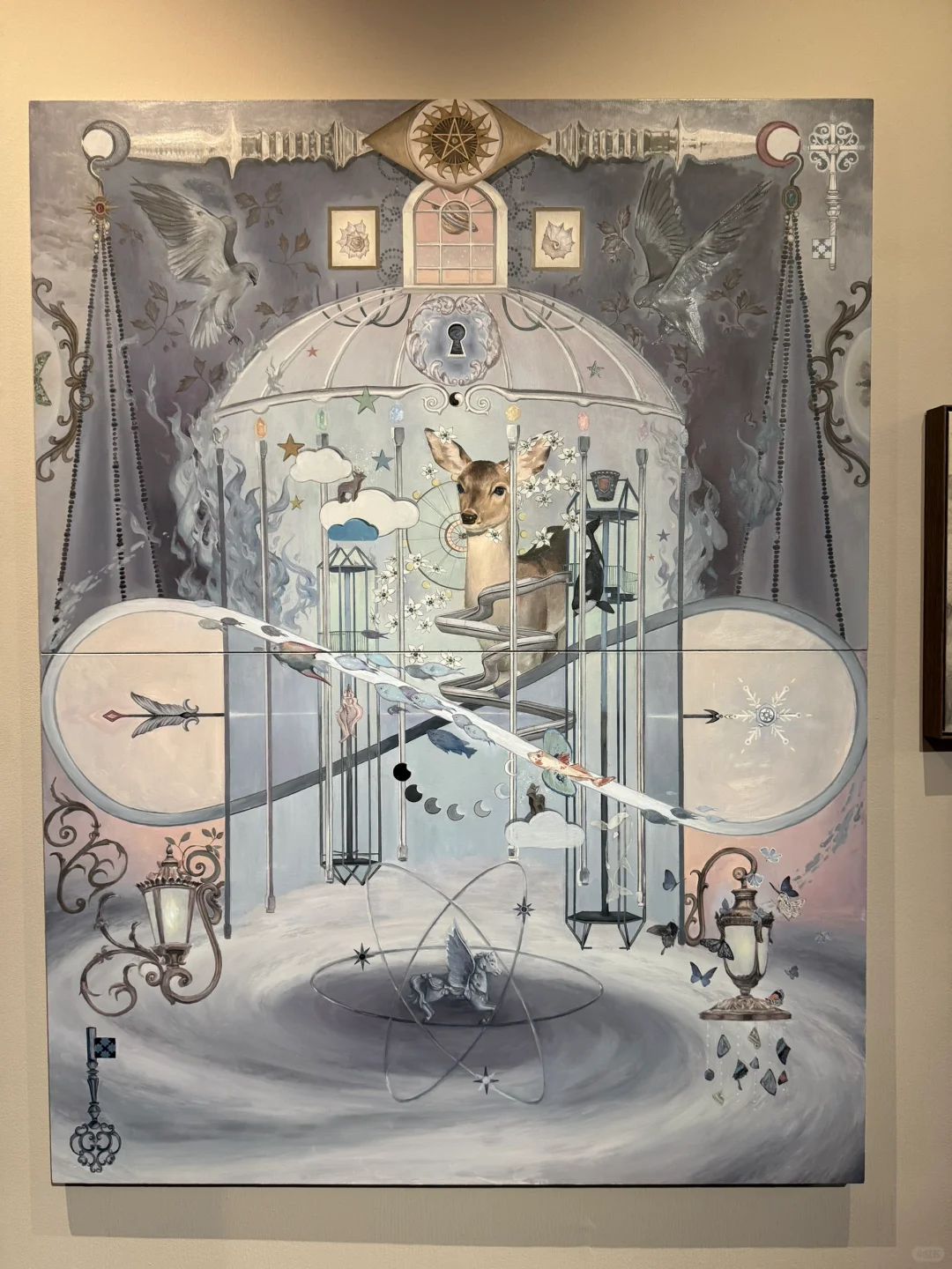 央美毕业展人好多