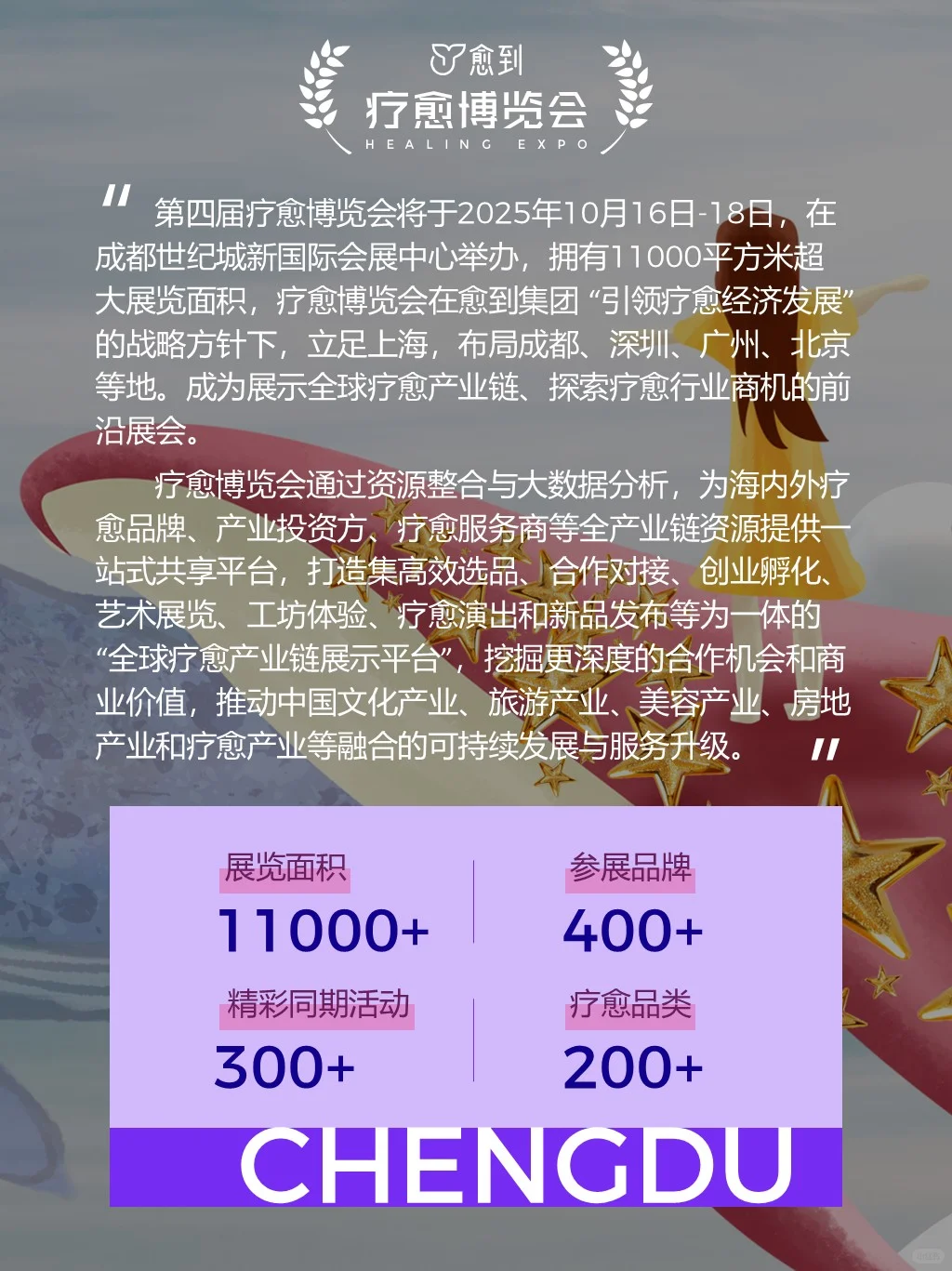 2025成都疗愈博览会，亮点抢先看