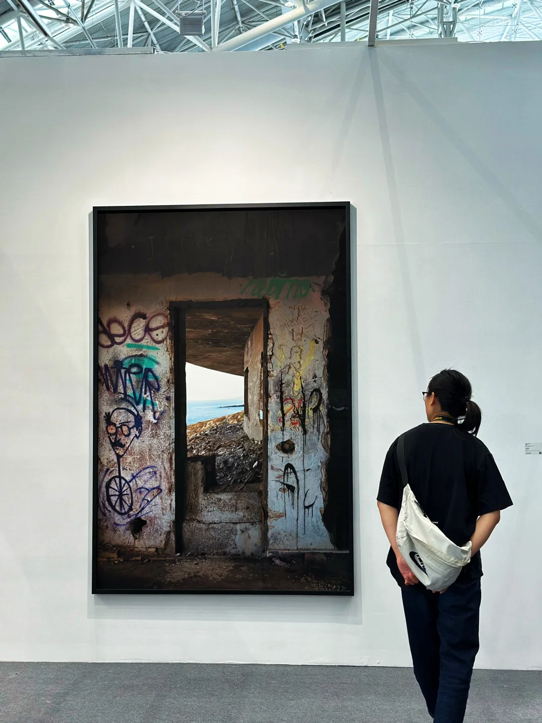 不是吧❓南京国际艺术博览会也太抽象了❗️