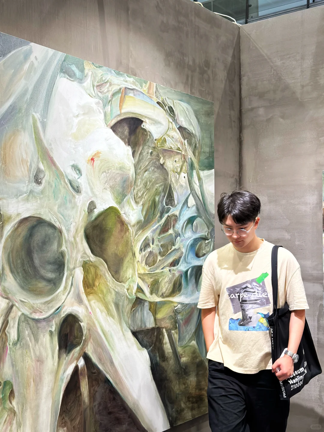 不是吧❓南京国际艺术博览会也太抽象了❗️