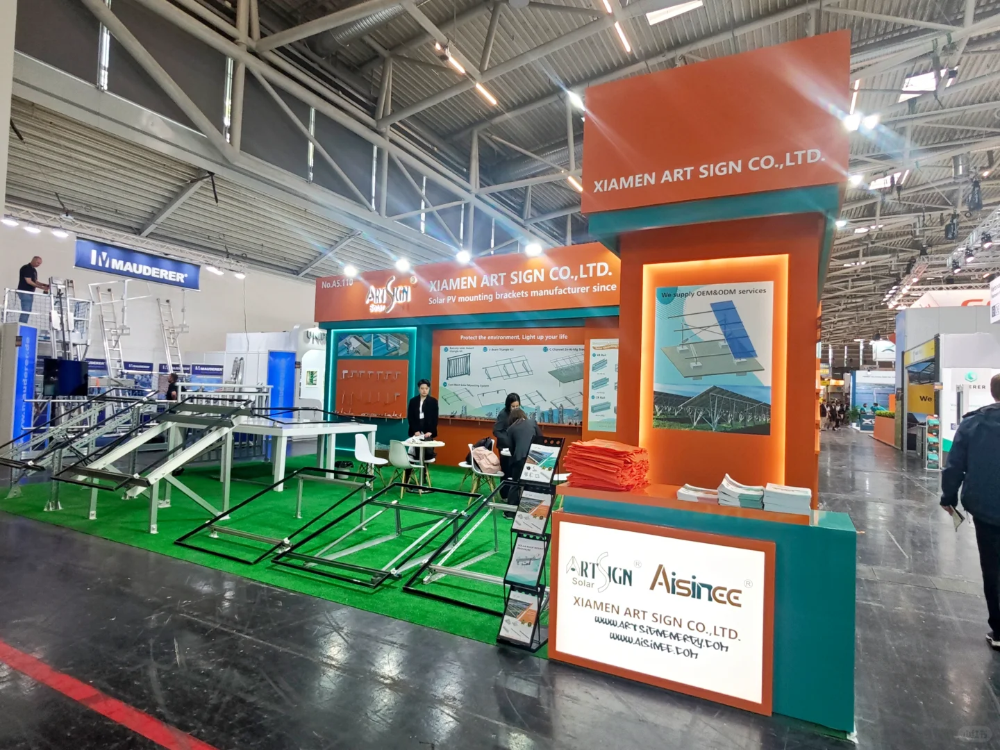 ??德国展会，我们 C 位登场啦！