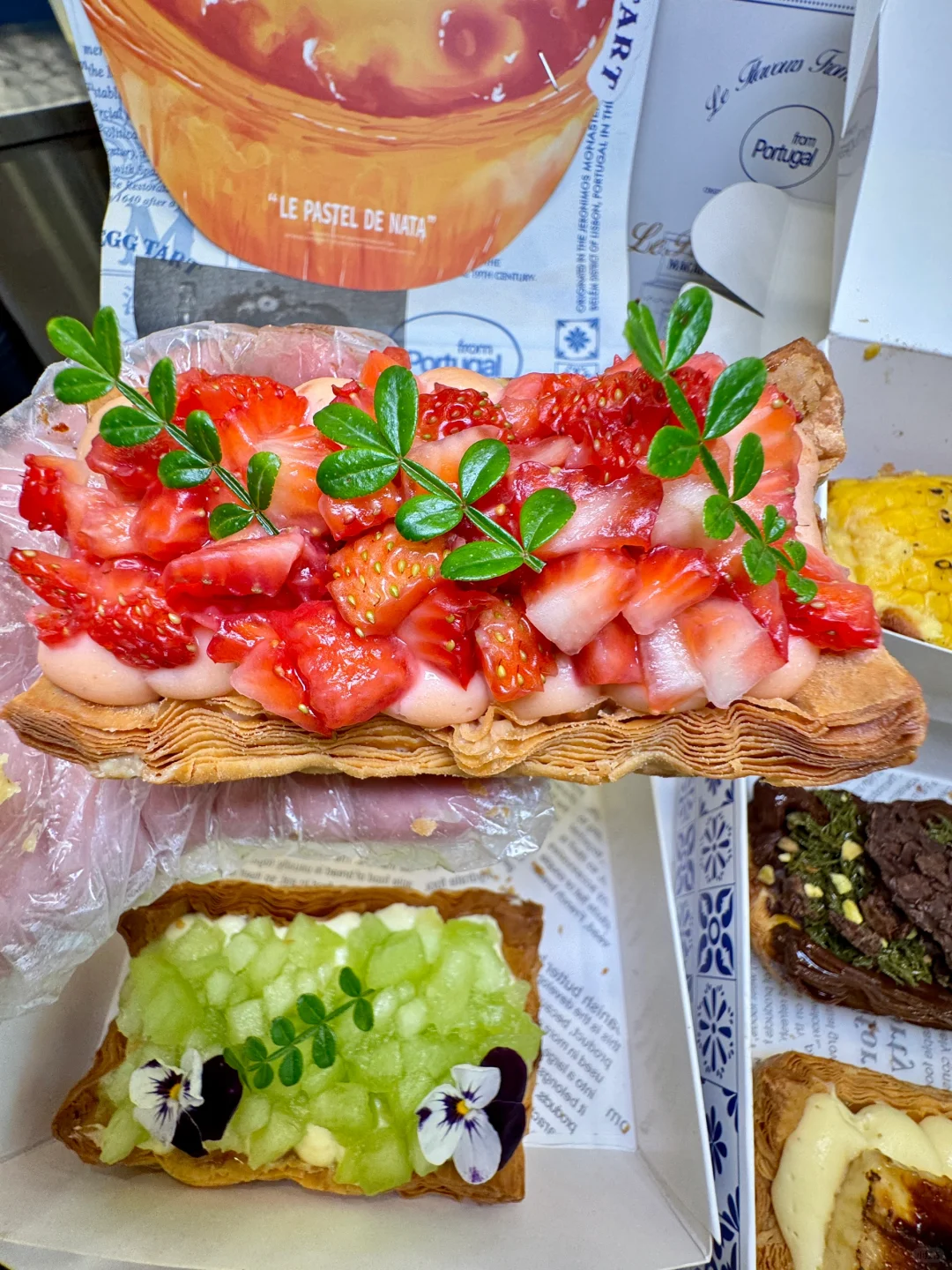 ?会展吾悦…终于吃到跟网图1:1的蛋挞了