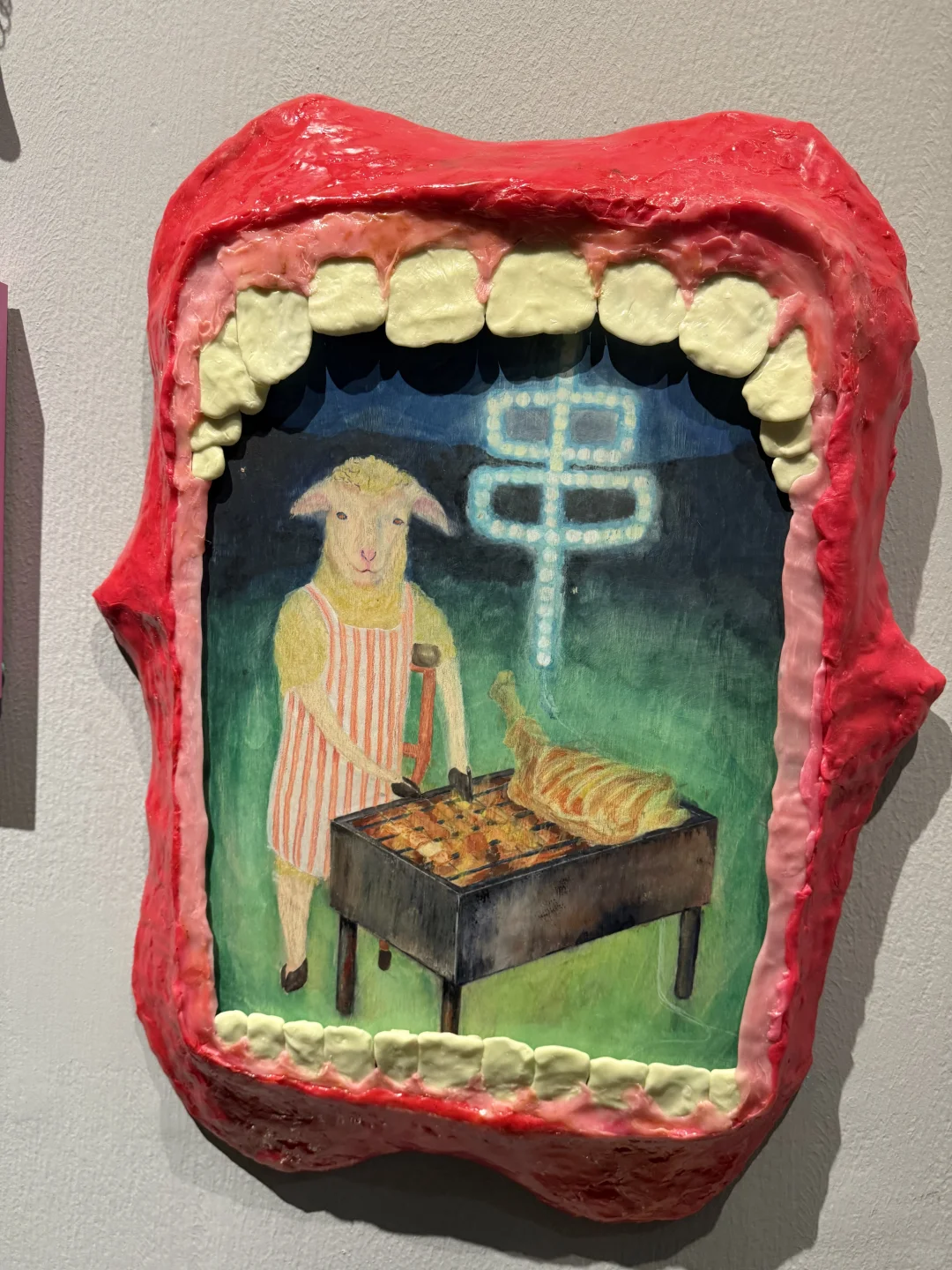 央美毕业展人好多