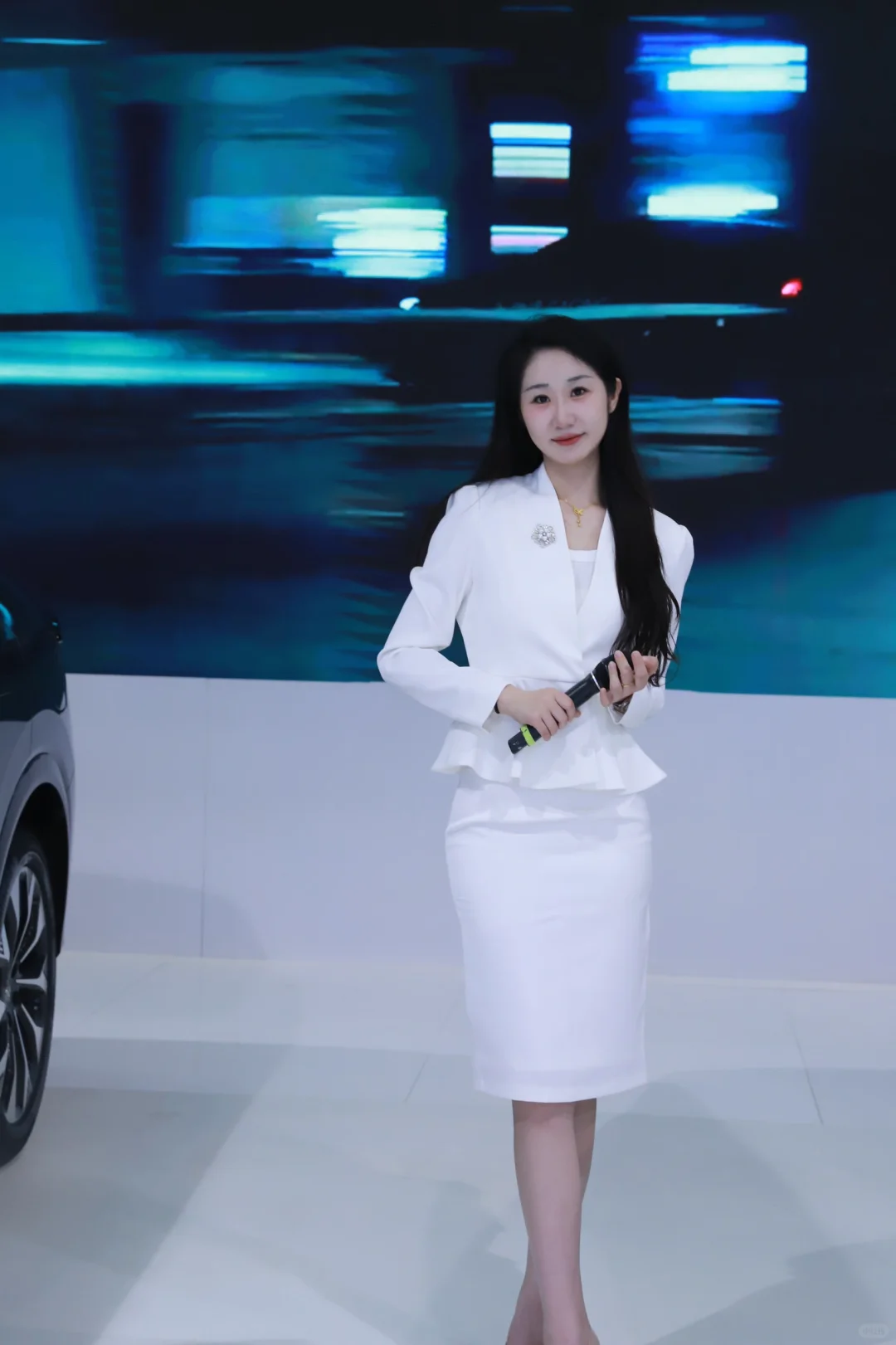 合肥女主持车展日?