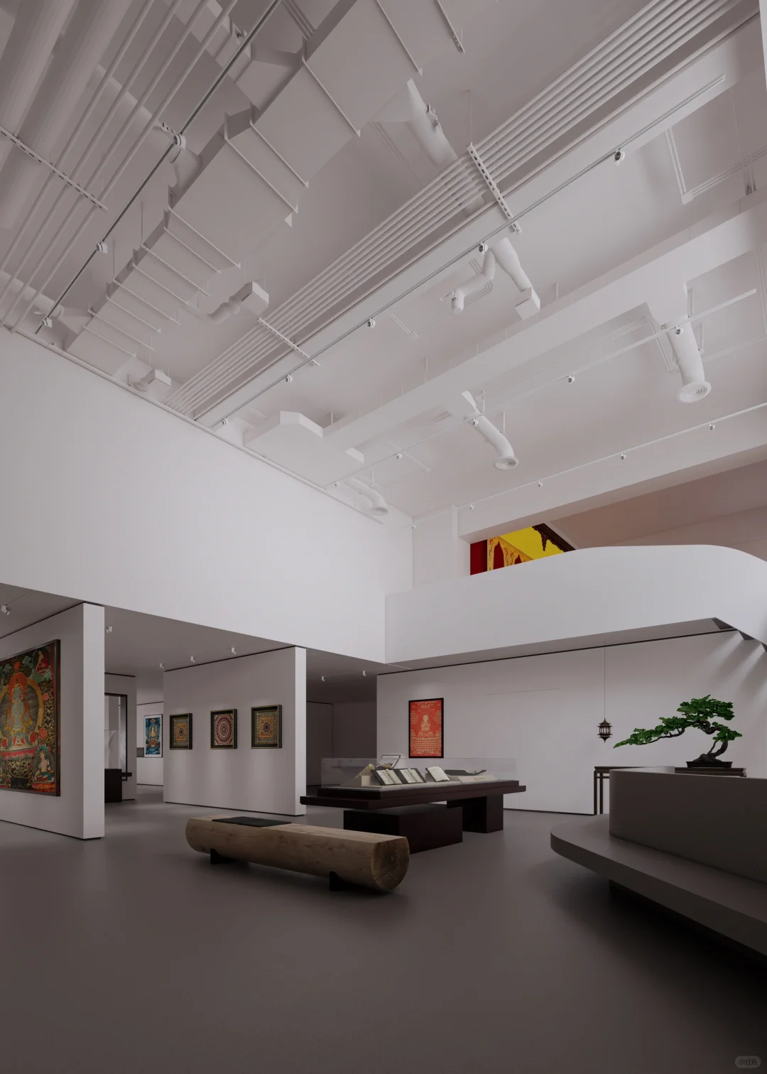 文化交流展美术馆设计