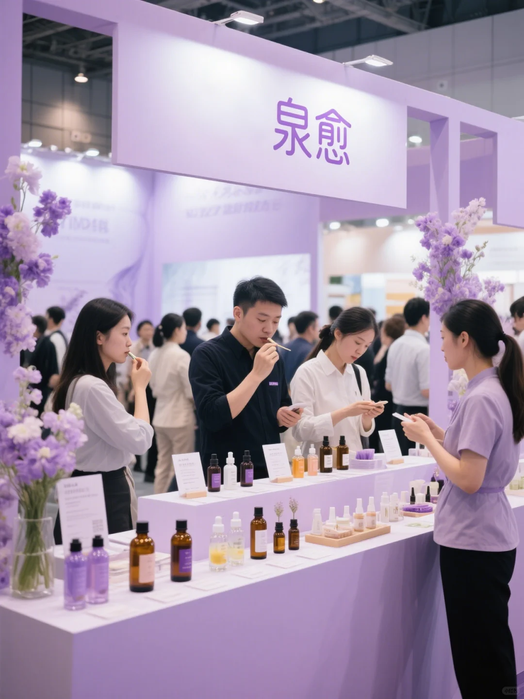 大型芳香精油按摩现场博览会！