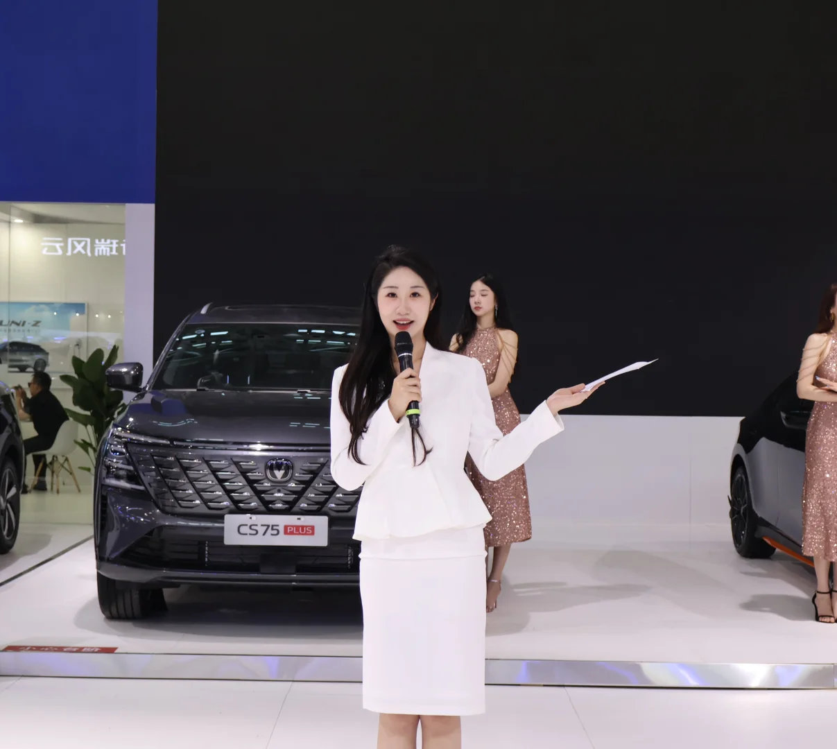 合肥女主持车展日?