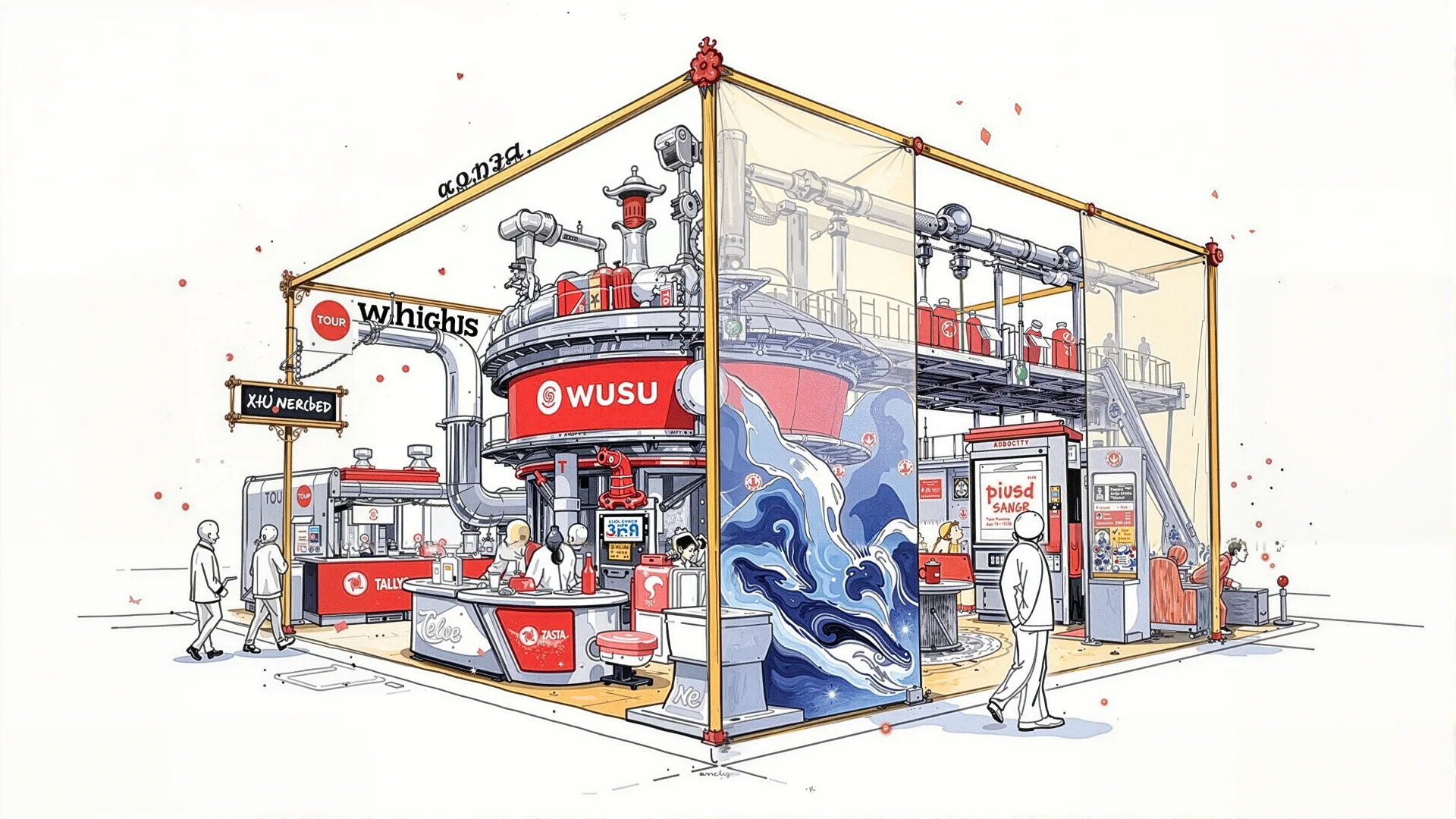 ?被客户追着问的展会设计！AIGC绝了