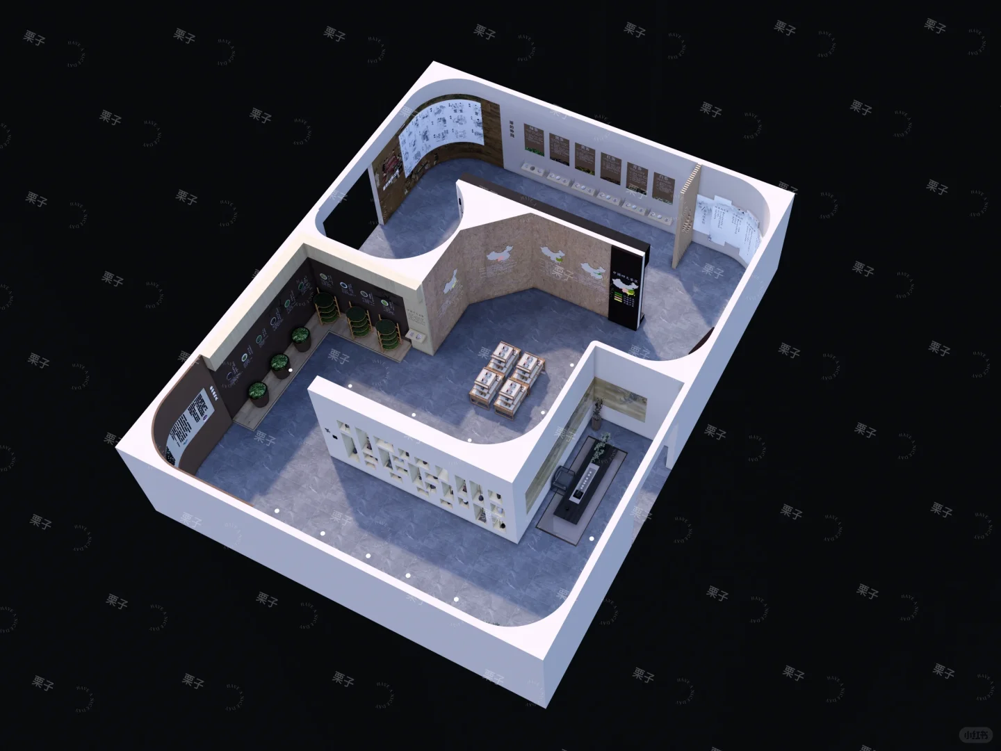 非遗茶文化展厅｜su