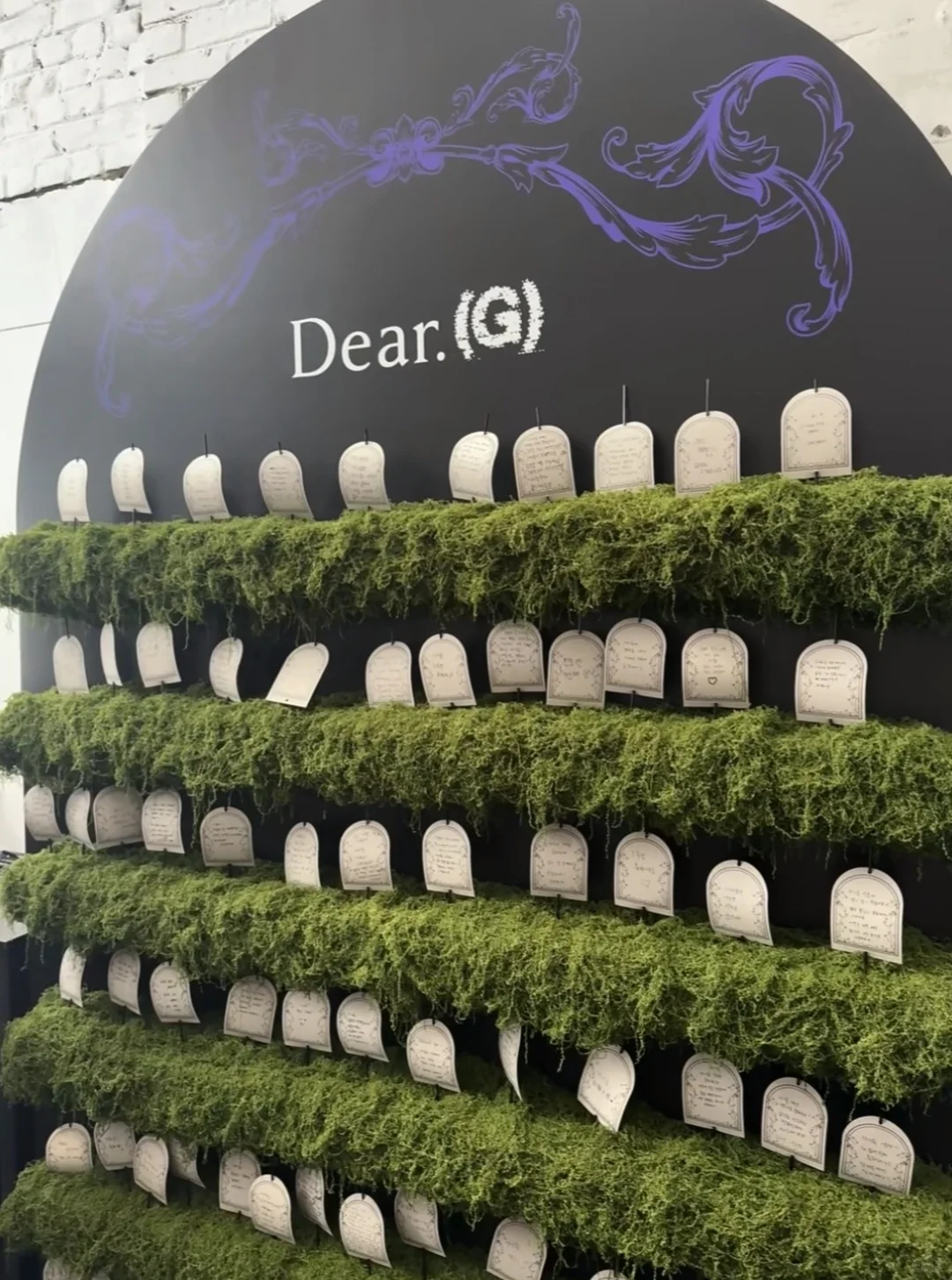 在i-dle七周年展览会上 送别大G ??