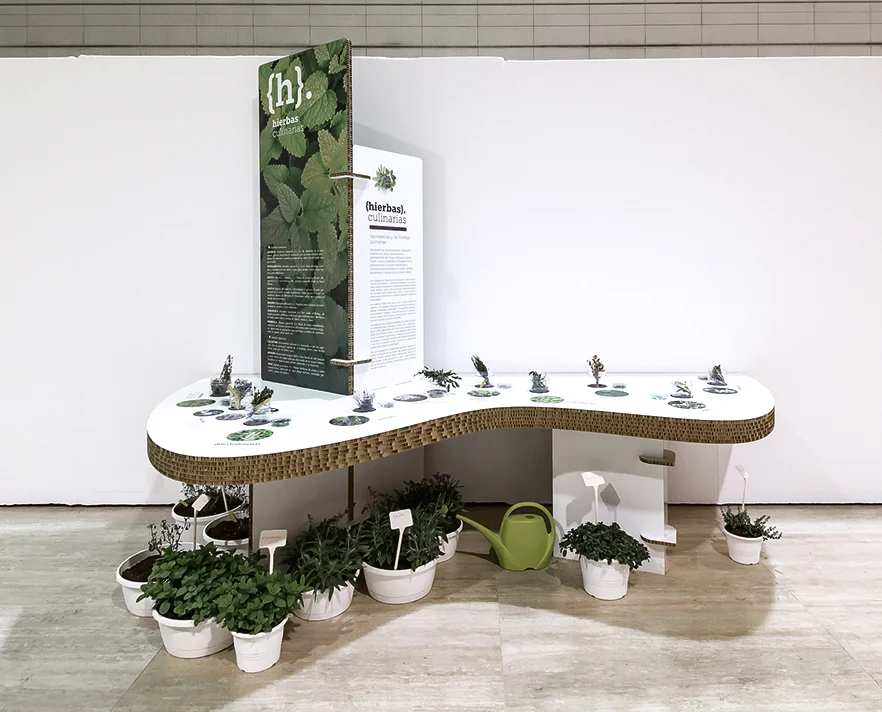 瓦楞纸会展空间 | ♻️ 持续环保