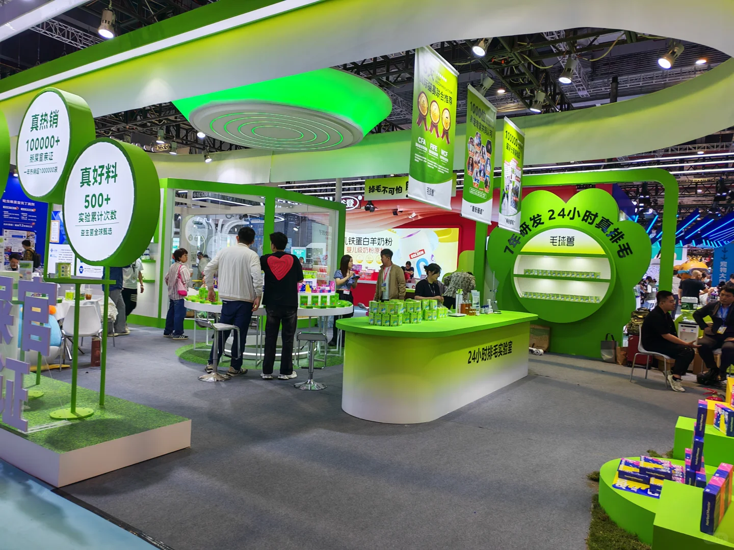 果然,逛它博会要带行李箱‼️太多免费领✔