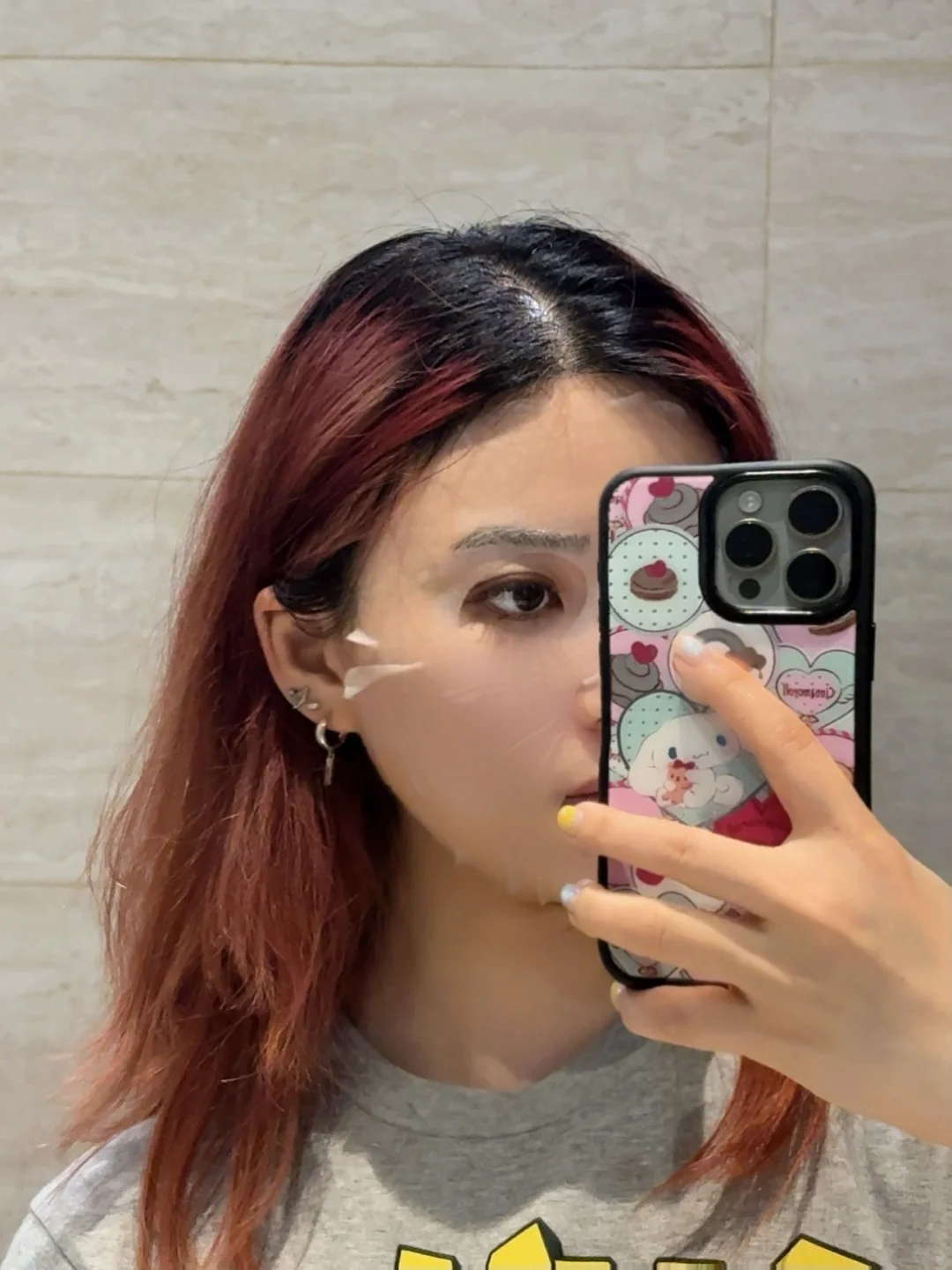 春雨里洗过的脸蛋也太嫩了吧‼️