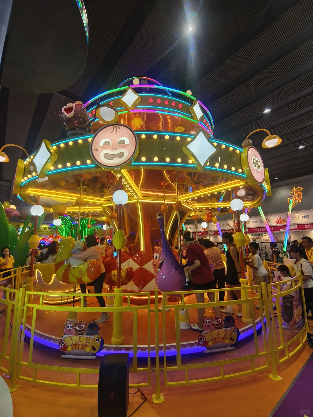 痛快地圆了游乐场的梦