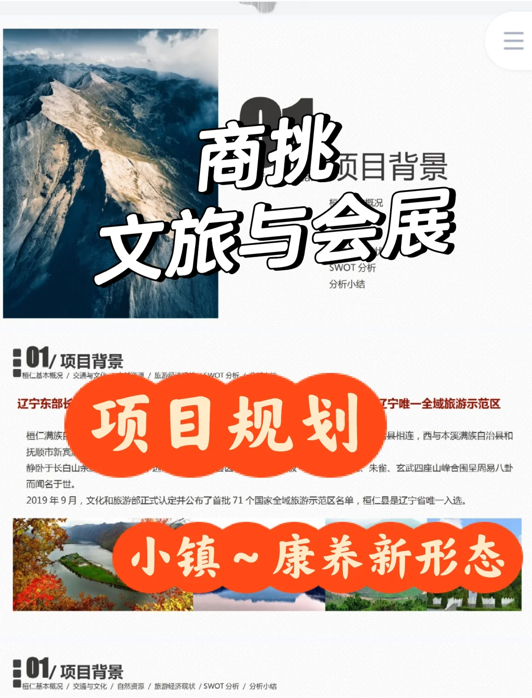商挑文旅与会展‼️会展项目策划案例