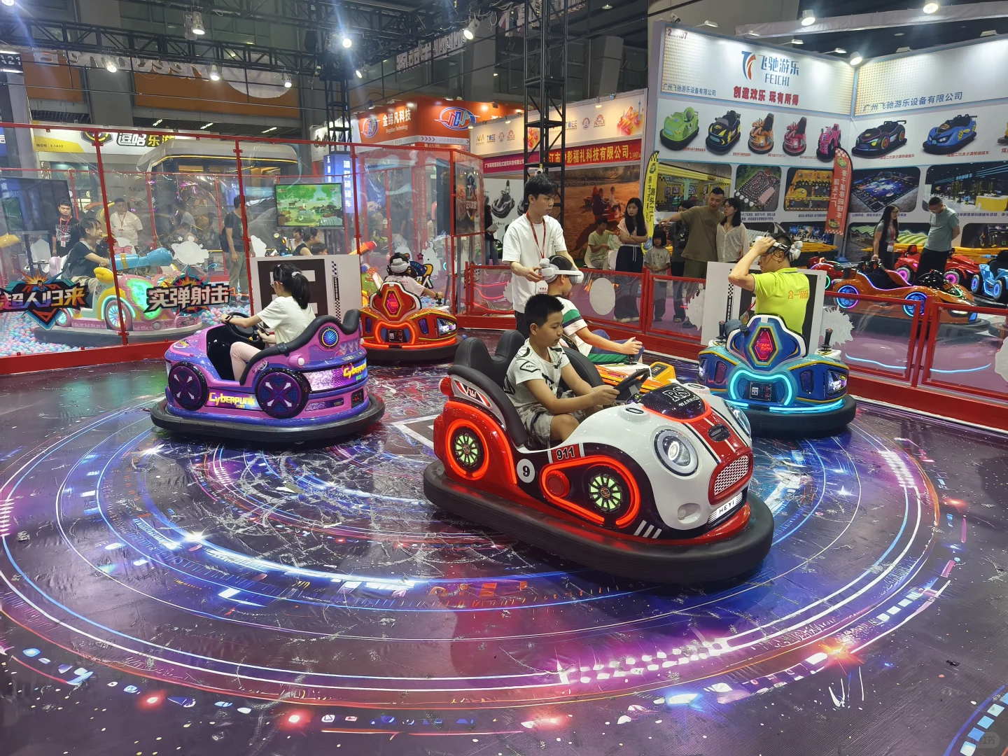 痛快地圆了游乐场的梦