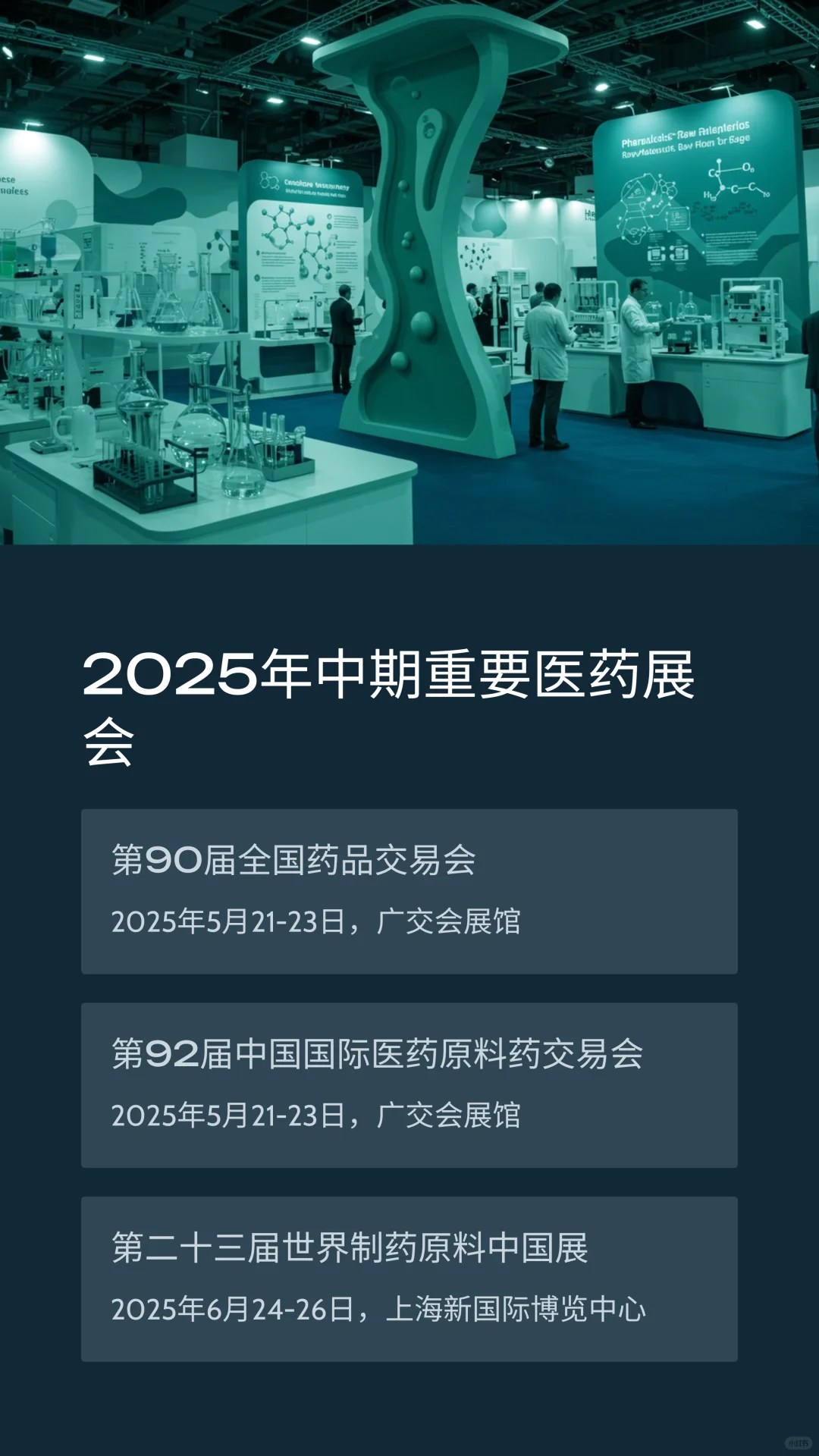 2025年药品行业有哪些展会